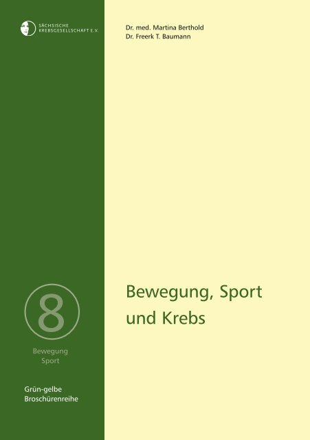 Bewegung, Sport  und Krebs