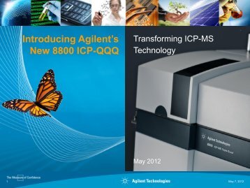 ICP-QQQ - Agilent Technologies