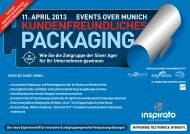 Konferenz KUNDENFREUNDLICHES PACKAGING 2013