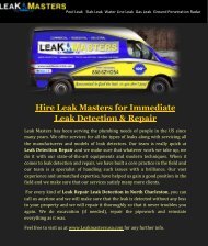 Leak Detection and Repair 