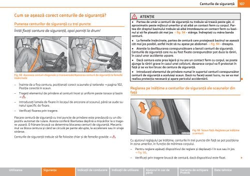 ŠKODA Roomster MANUAL DE UTILIZARE