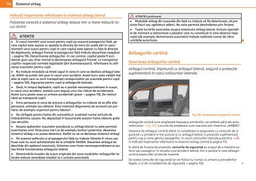 ŠKODA Roomster MANUAL DE UTILIZARE