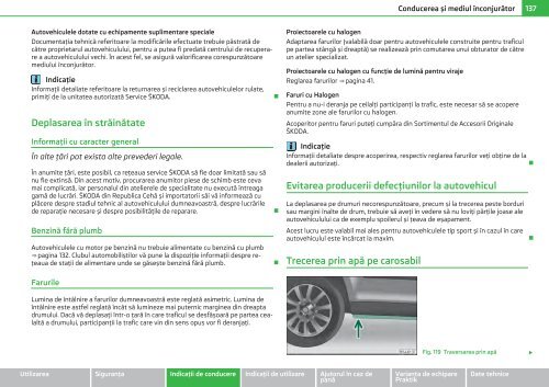 ŠKODA Roomster MANUAL DE UTILIZARE