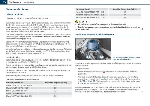 ŠKODA Roomster MANUAL DE UTILIZARE