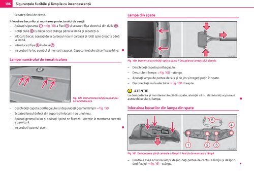 ŠKODA Roomster MANUAL DE UTILIZARE