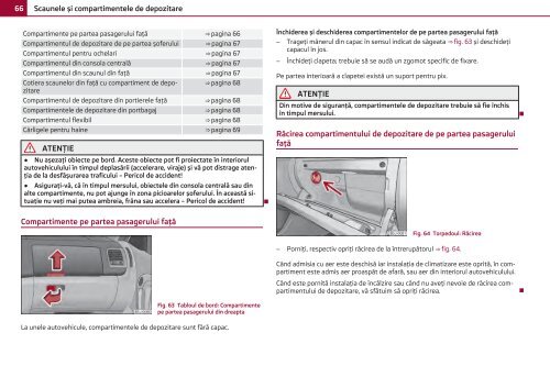 ŠKODA Roomster MANUAL DE UTILIZARE