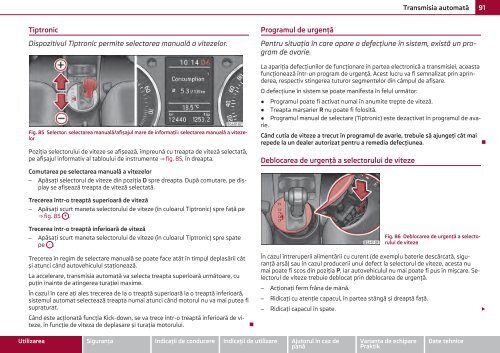 ŠKODA Roomster MANUAL DE UTILIZARE