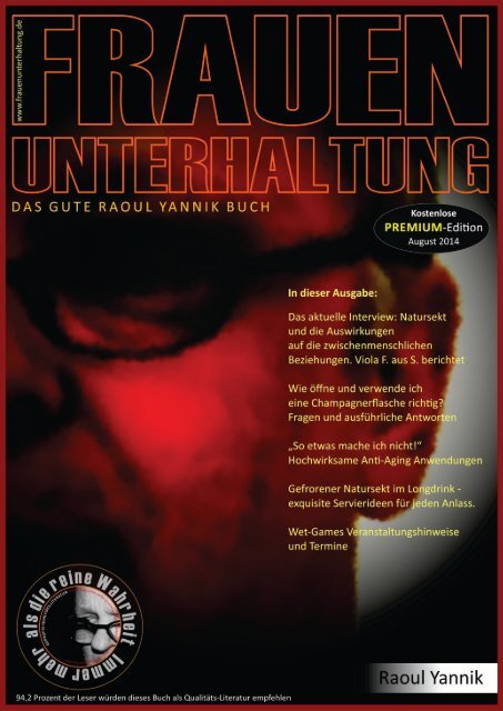 FRAUENUNTERHALTUNG - DAS MAGAZIN (Natursekt und intime Geständnisse)