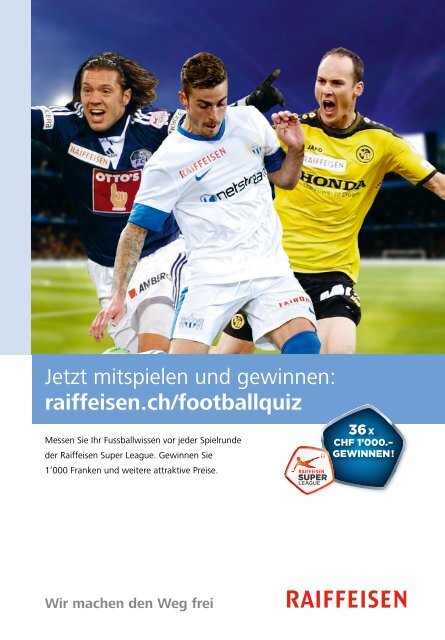 FC LUZERN MATCHZYTIG N°3 14/15