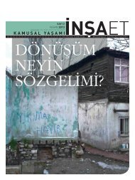 DÖNÜŞÜM NEYİN SÖZGELİMİ?