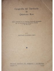 Geografía  del Territorio de Quintana Roo.1958.Profr. Santiago Pacheco Cruz, pdf