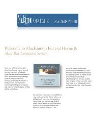 MacKinnon Funeral Home and Cremation Serving Eastern MA