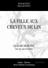 LA FILLE AUX CHEVEUX DE LIN - Claude Debussy