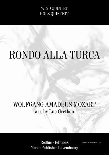 RONDO ALLA TURCA-WOLFGANG AMADEUS MOZART