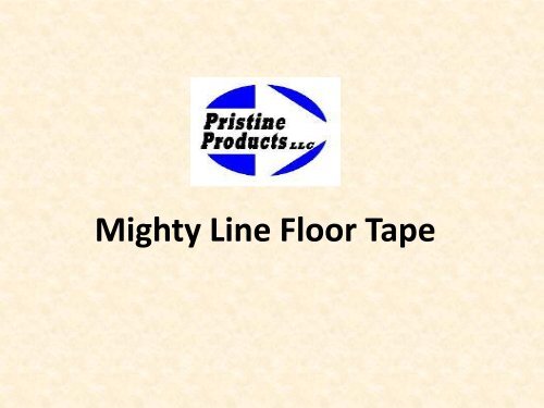Mighty Line Floor Tape