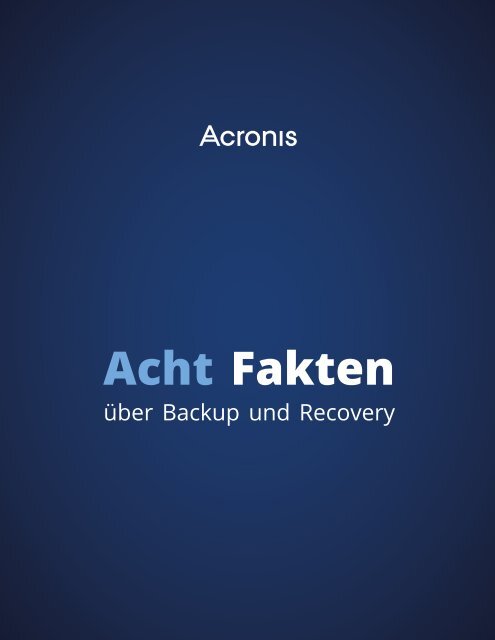 Acht Fakten