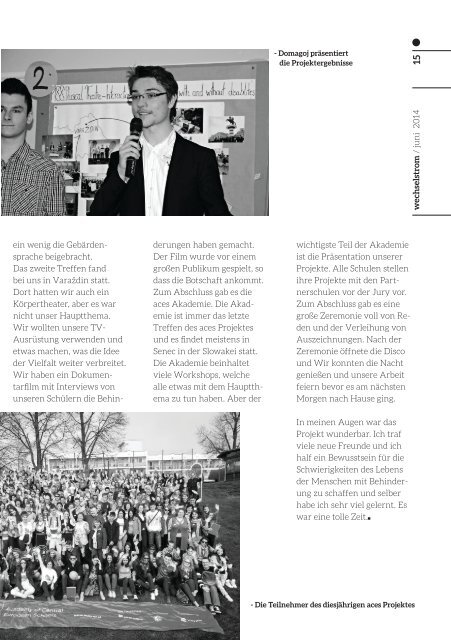 wechselstrom - Ausgabe No°2 Juni 2014