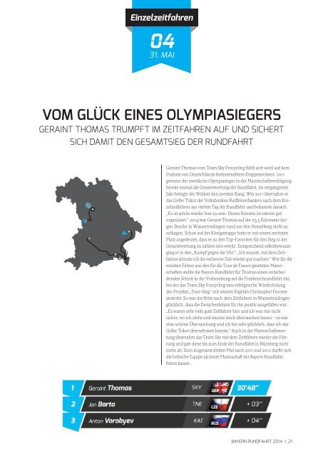 Bayern Rundfahrt: Das Magazin 2014