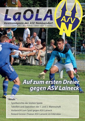LaOla - Ausgabe 2 - Saison 2014/2015 - 17.8.2014