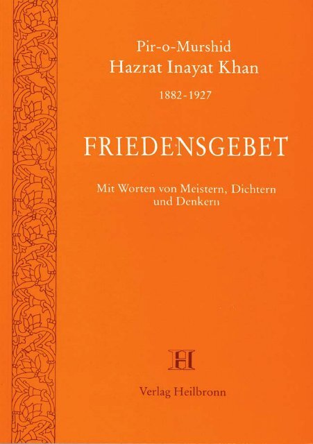 Friedensgebet von Hazrat Inayat Khan (Leseprobe)