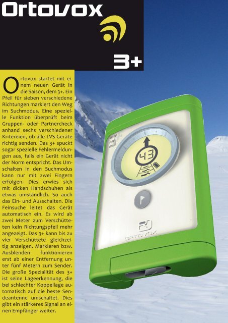 Skitour-Magazin 1.11