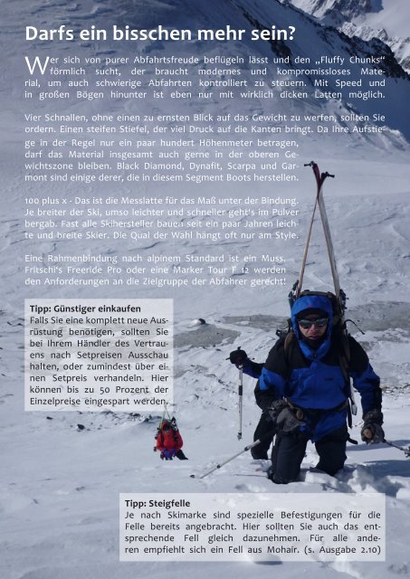 Skitour-Magazin 1.11