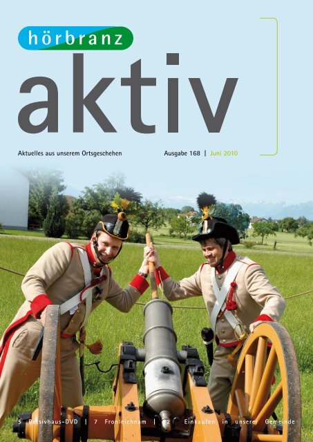 Hörbranz aktiv - Juni 2010 - Passivhaus DVD