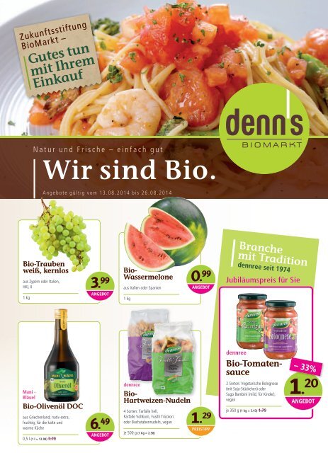 Denns Biomarkt Prospekt und Angebote