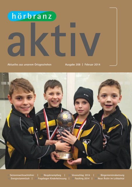 Hörbranz aktiv - Februar 2014 - Bürgermeisterabsetzung
