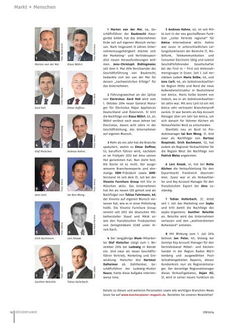 KÜCHENPLANER - Ausgabe 7/8 2014