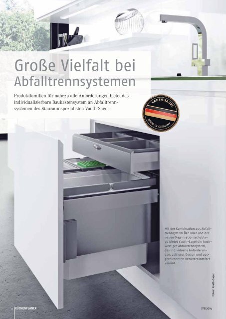 KÜCHENPLANER - Ausgabe 7/8 2014