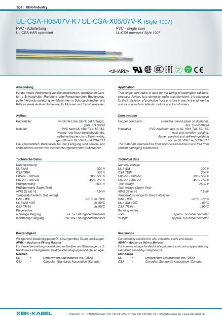 Produktkatalog/Product catalogue 2023