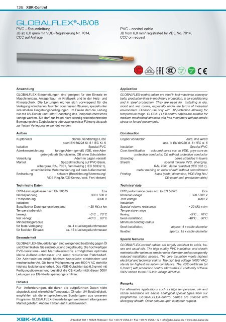 Produktkatalog/Product catalogue 2023