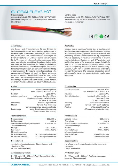 Produktkatalog/Product catalogue 2023