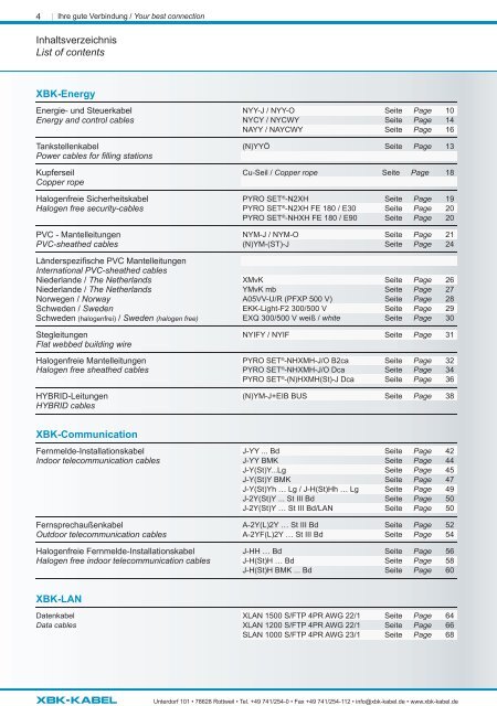 Produktkatalog/Product catalogue 2023