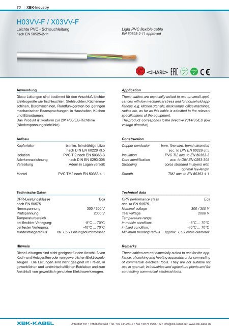 Produktkatalog/Product catalogue 2023