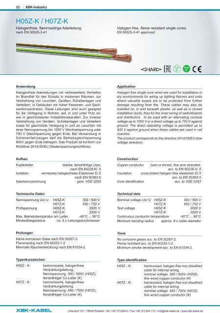 Produktkatalog/Product catalogue 2023