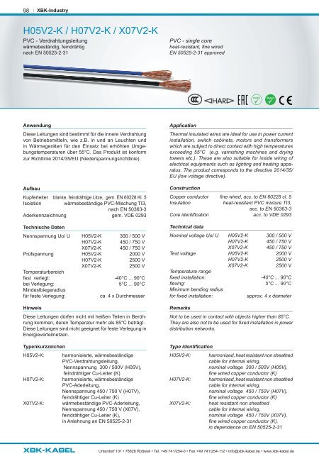 Produktkatalog/Product catalogue 2023