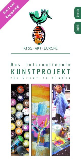 Broschüre Kids.Art.Europe 2014