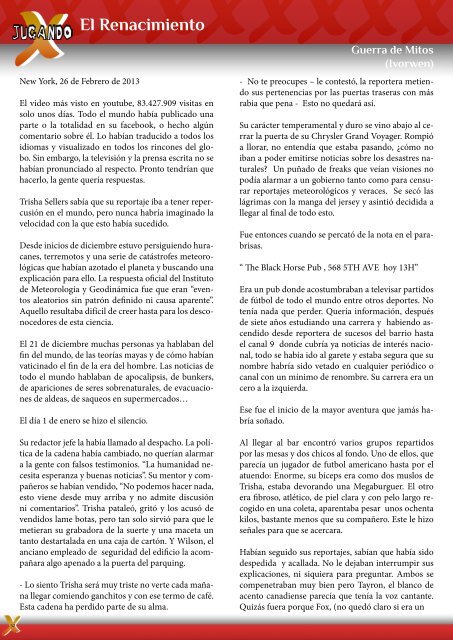 Revista X La Tangente Verano