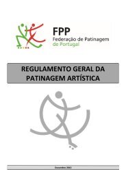 REGULAMENTO GERAL DA PATINAGEM ARTÍSTICA