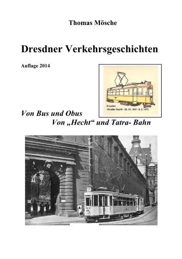Dresdner Verkehrsgeschichten
