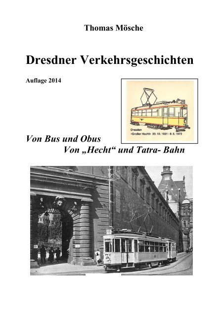 Dresdner Verkehrsgeschichten