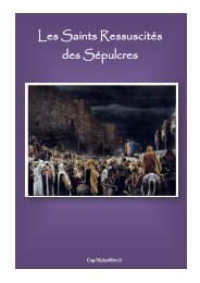 Les Saints Ressuscités des Sépulcres