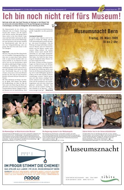 Berner Kulturagenda 2009 N°12