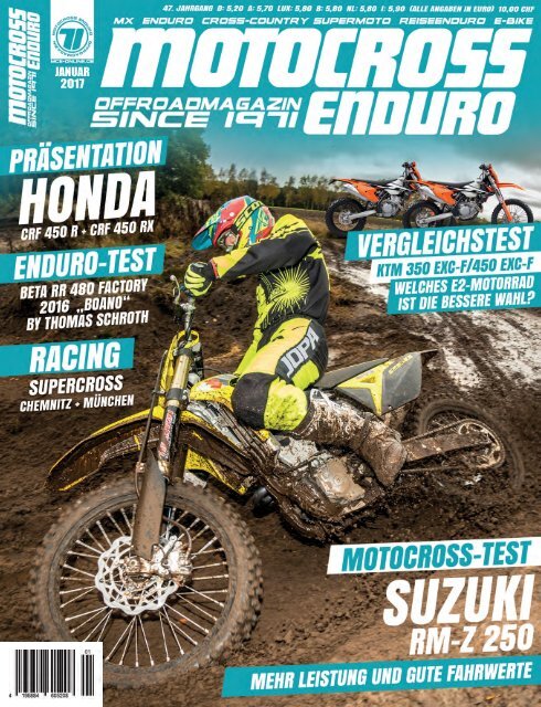  Motocross-Enduro Ausgabe 01/2017