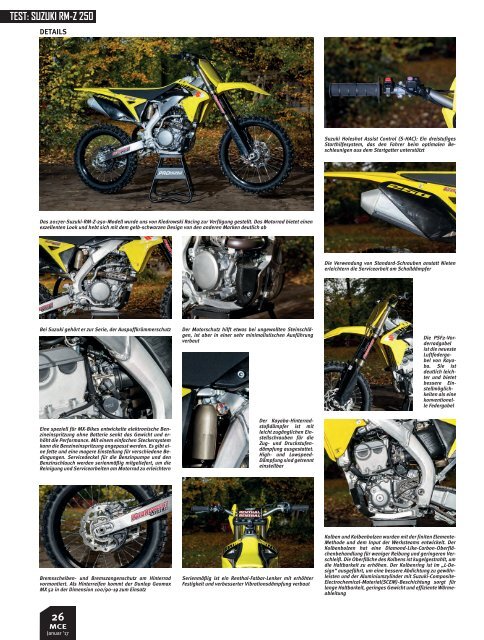  Motocross-Enduro Ausgabe 01/2017