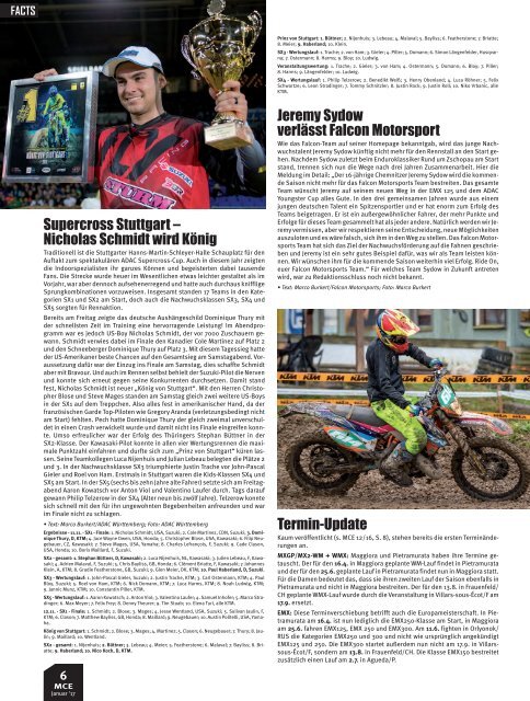  Motocross-Enduro Ausgabe 01/2017