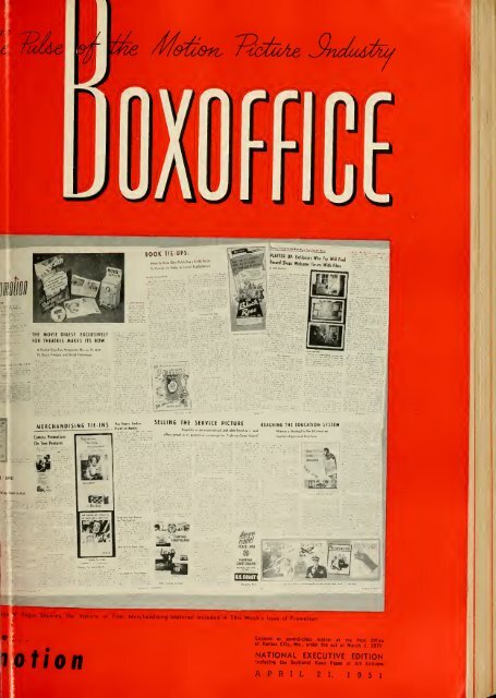Boxoffice April211951