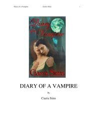 DIARY OF A VAMPIRE